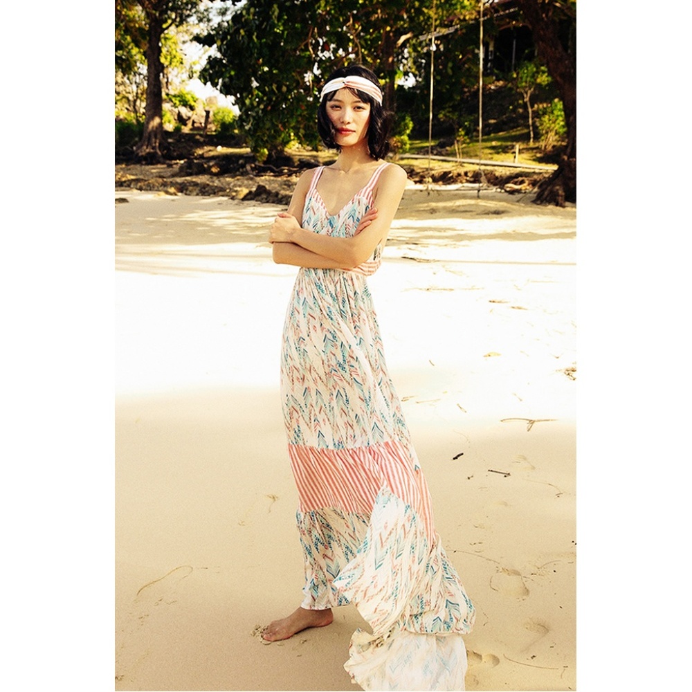 Summer Beach Maxi Dress